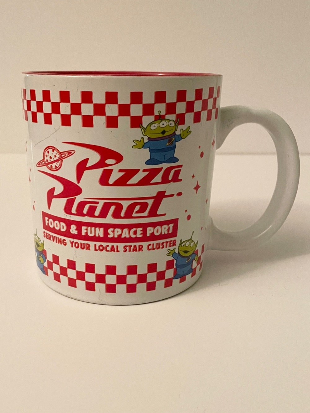 Disney Pixar Toy Story Pizza Planet Alien Large 20oz Ceramic Mug